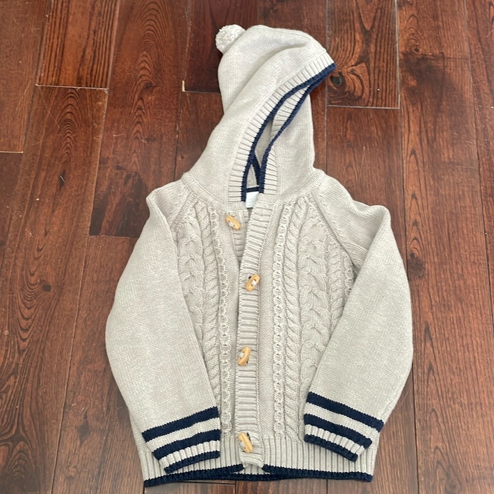 The Little White Company Toddler Sweater Unisex